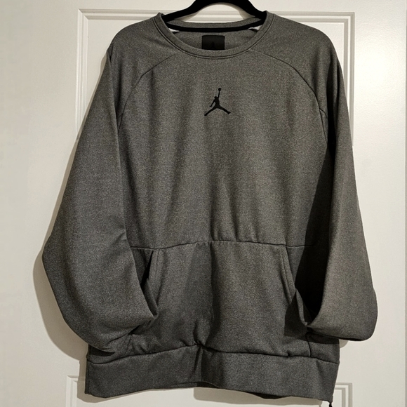 Jordan Crew Neck Pullover Dri-Fit Men's Sweatshirt sz large - Picture 1 of 7